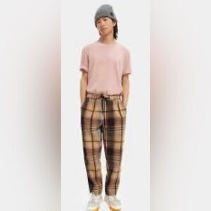 SCOTCH & SODA FAVE TAPERED FIT CHECKERED PANTS SIZE‎ L